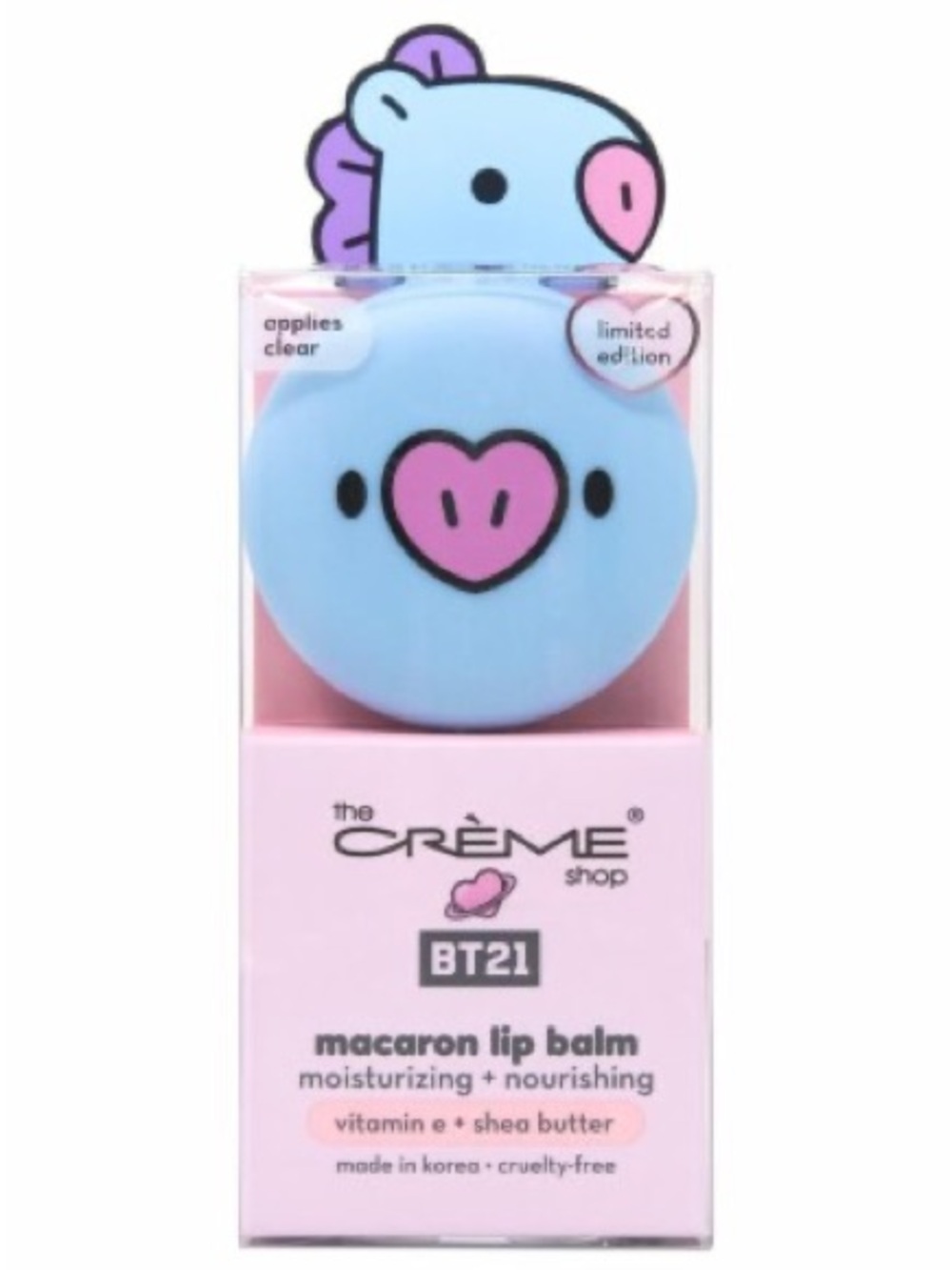 BT21 Koya Macaron Lip Balm - Light Blue